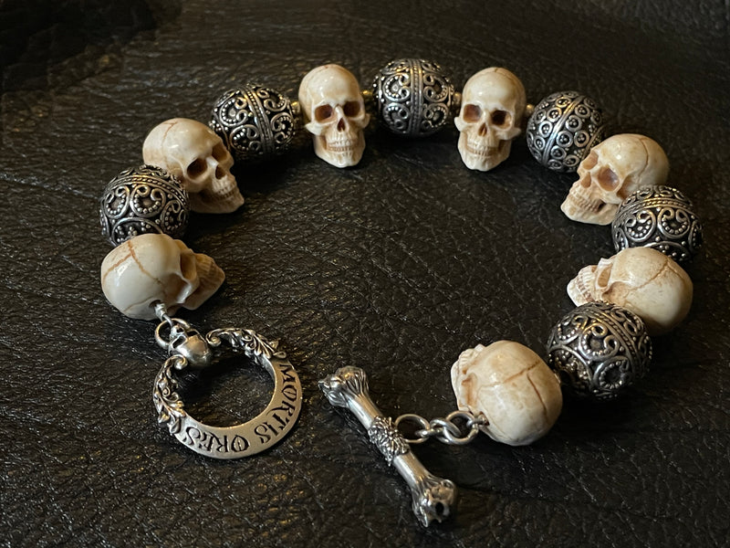 Deathrow Skull Bracelet | deadringerjewelry