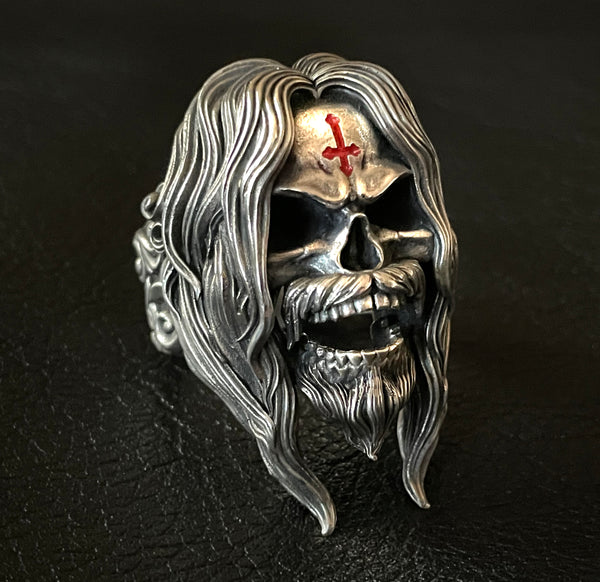 Deicide Glen Benton Rock Roll Death Metal Skull Ring