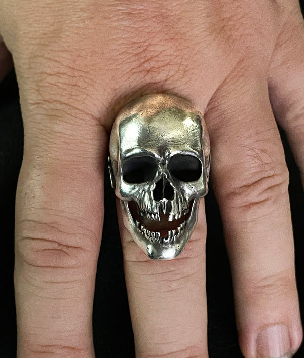 Memento Mori Skull Ring