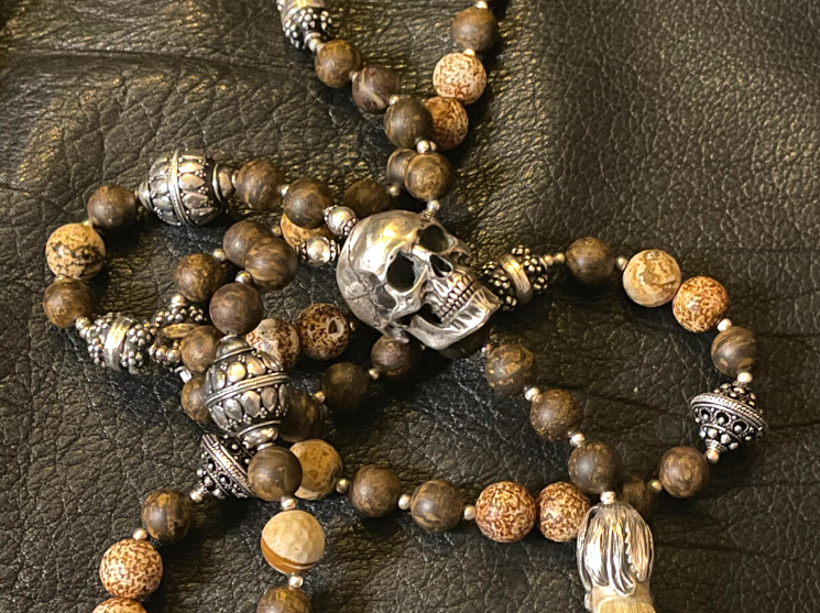 Skull bead jewelry deals